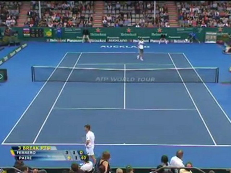 Auckland: falstart Ferrero