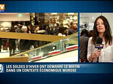 Coup d'envoi des soldes d'hiver