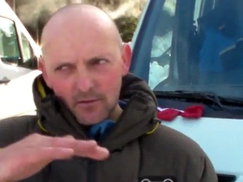 La Grande Odyssée Savoie Mont Blanc 2012 Etape 2 ITW Salva Luque