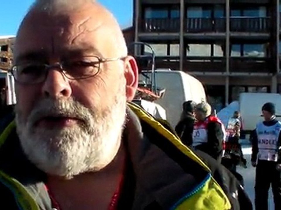 La Grande Odyssée Savoie Mont Blanc 2012 Etape 3 ITW Dominique Grandjean FR