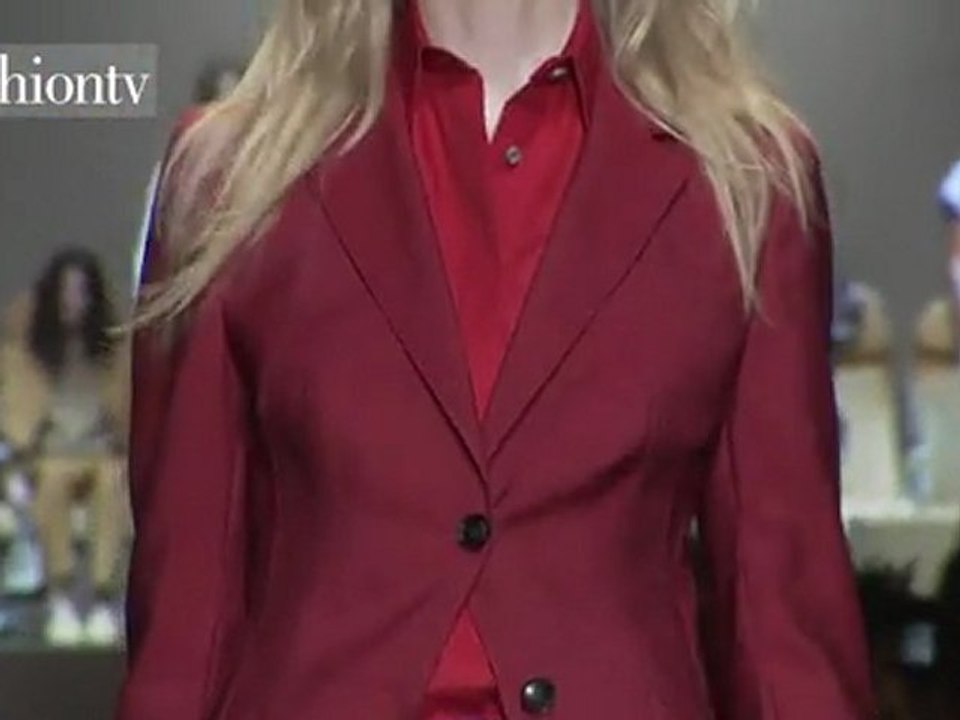 Umit Benan, Designer at Work for Trussardi Spring 2012 | FTV