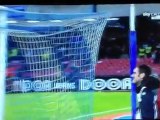 Cavani fa gol, De Sanctis afflitto durante Napoli-Lecce