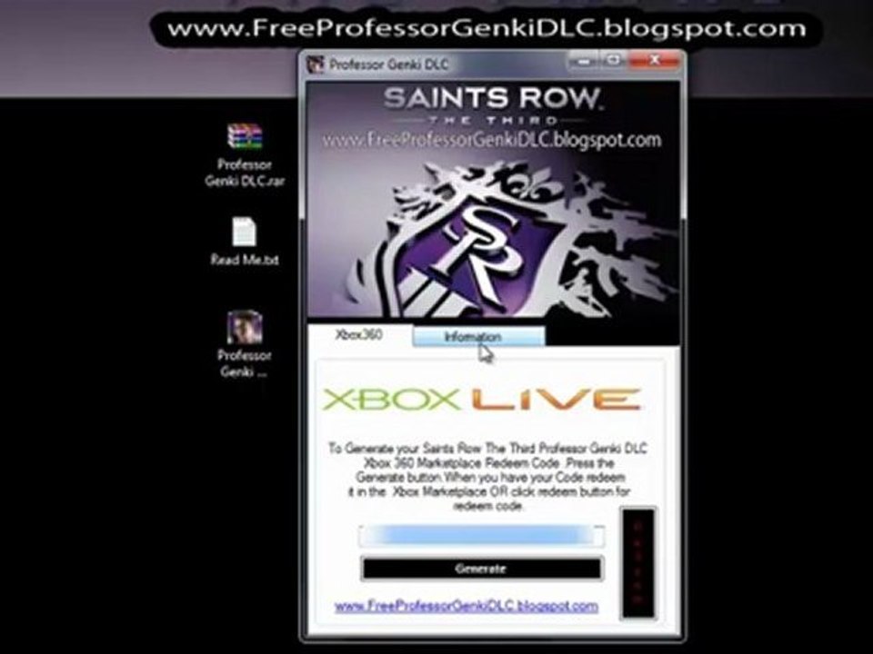 Game Saints Row 3 Professor Genki DLC - Xbox 360 - PS3