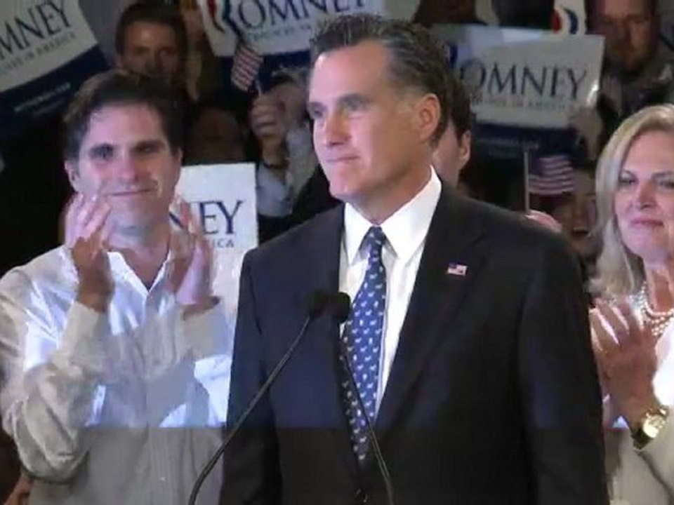 Mitt Romney remporte la primaire du New Hampshire