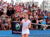 The Petko Dunk! _ WTA at Brisbane International tennis tournament 2012