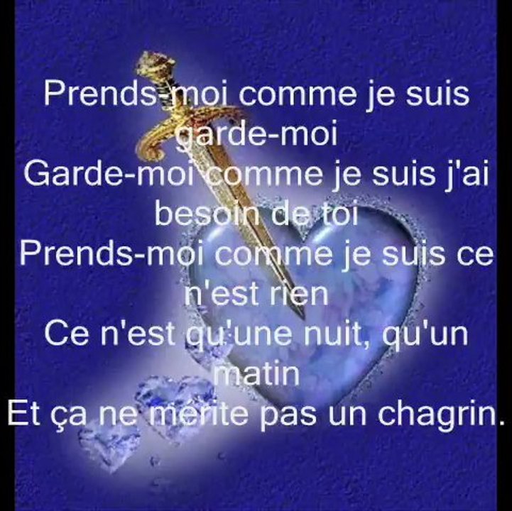 NADEGE COOL Prends moi comme je suis