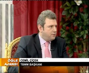 CEMİL ÇİÇEK ÜLKE TV'DE