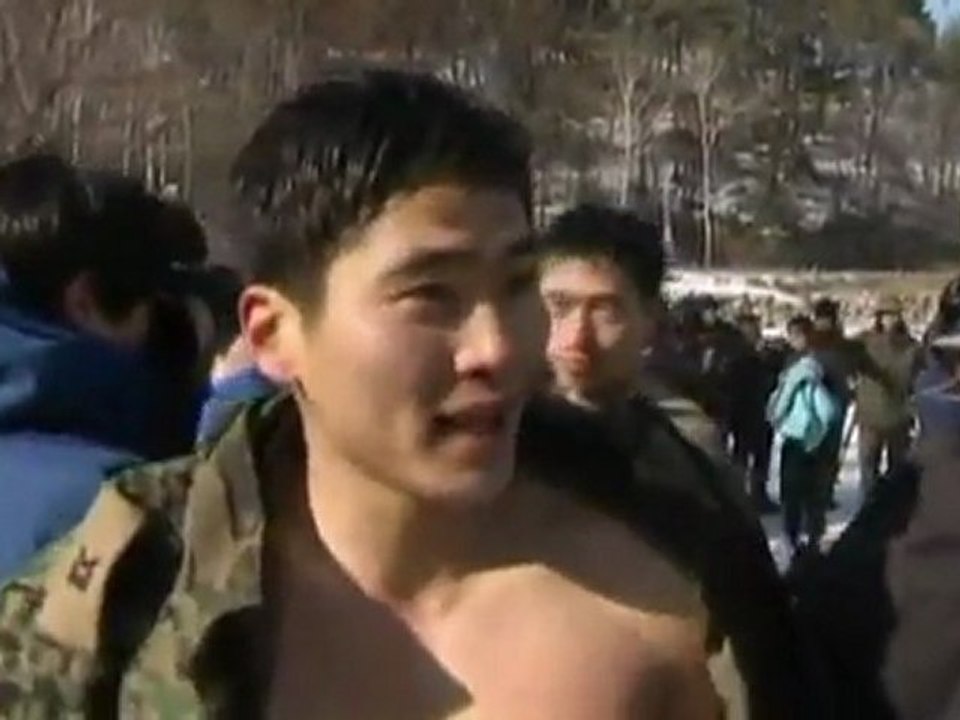 Korean troops: cold as ice