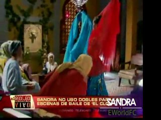 Sandra en entrevista al rojo vivo