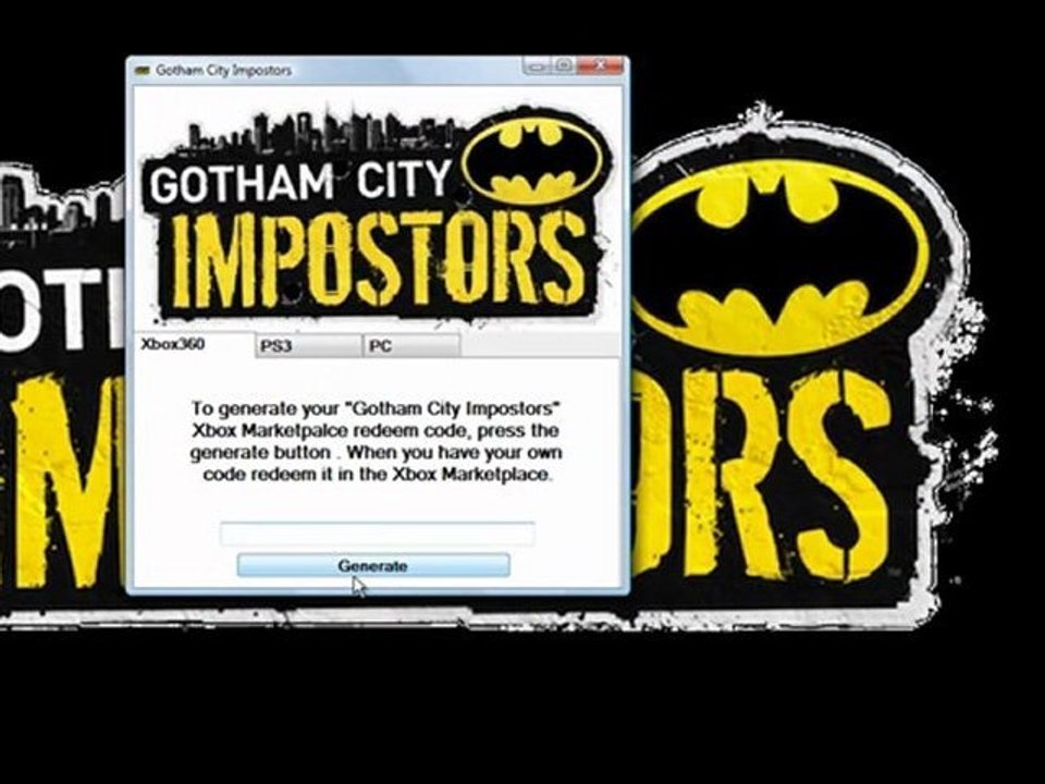 Gotahm City Impostors PC PS3 Xbox game free Keygen Download + Crack