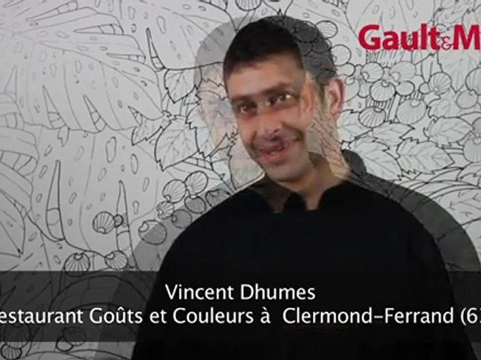 Jeune Talent: 2012 Vincent Dhumes