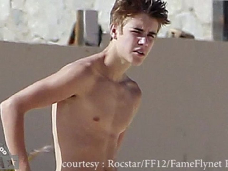 Justin Bieber Shirtless