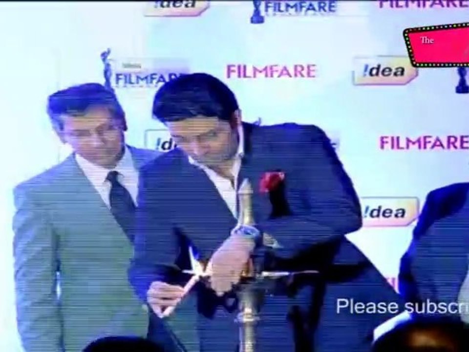 Dashing Abhishek Bachchan Lights The Lamp @57th...