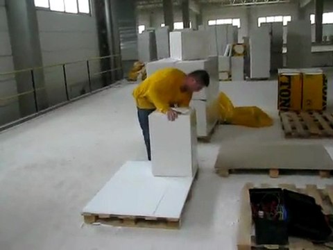 özçağdaş makina önden beslemli otomatik yalıtım shrinkleme makinesi