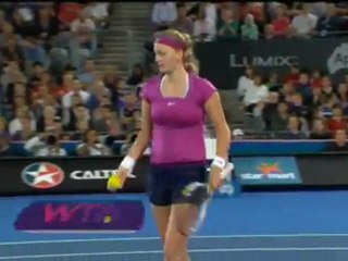 Kvitova distrugge Hantuchova - Sydney, quarti