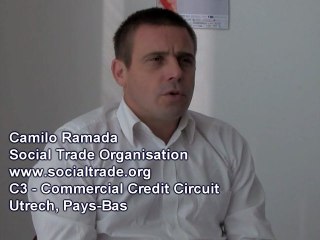 Camilo Ramada, monnaie sociale et carte de paiement, le 3C Commercial credit circuit