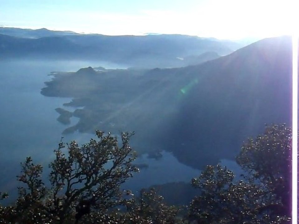 levé de soleil du volcan san pedro