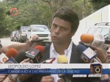 Leopoldo López presentó su propuesta contra la violencia a la CEV