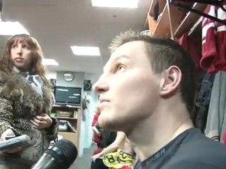 Штефан Ружичка после игры с к.ЦСКА 11.01.12.