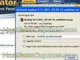 Crear un Respaldo o Backup en cPanel