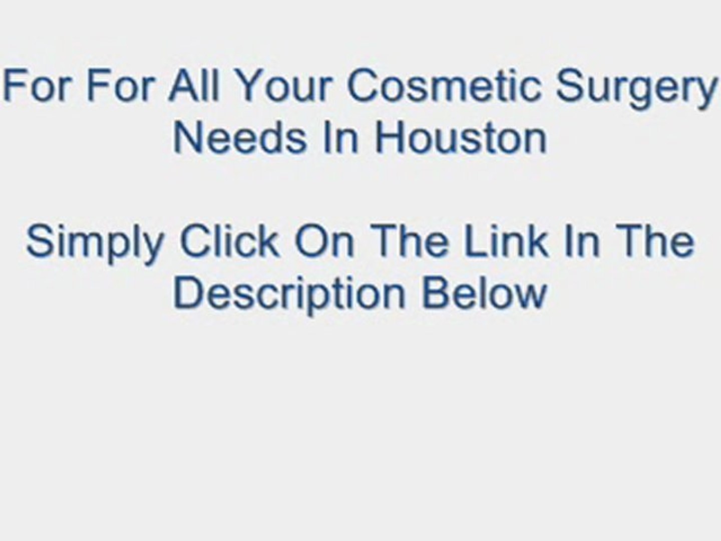⁣Plastic Surgery Houston Tx -  Find Plastic Surgery Houston Tx