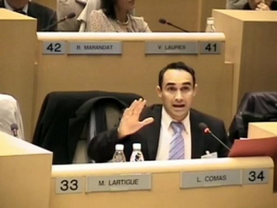 Laurent Comas sur l'agression d'une  élue FN.