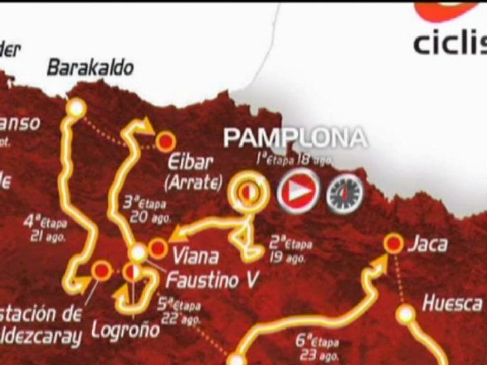 Vuelta a España - Die Strecke