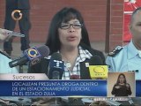 Decomisan presunta marihuana en estacionamiento judicial