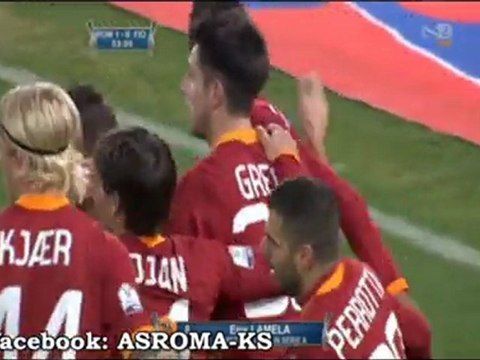 Roma - Fiorentina (1-0 Lamela) Coppa Italia