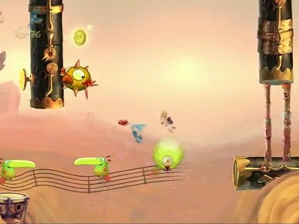Let's play Rayman Origins Partie 3