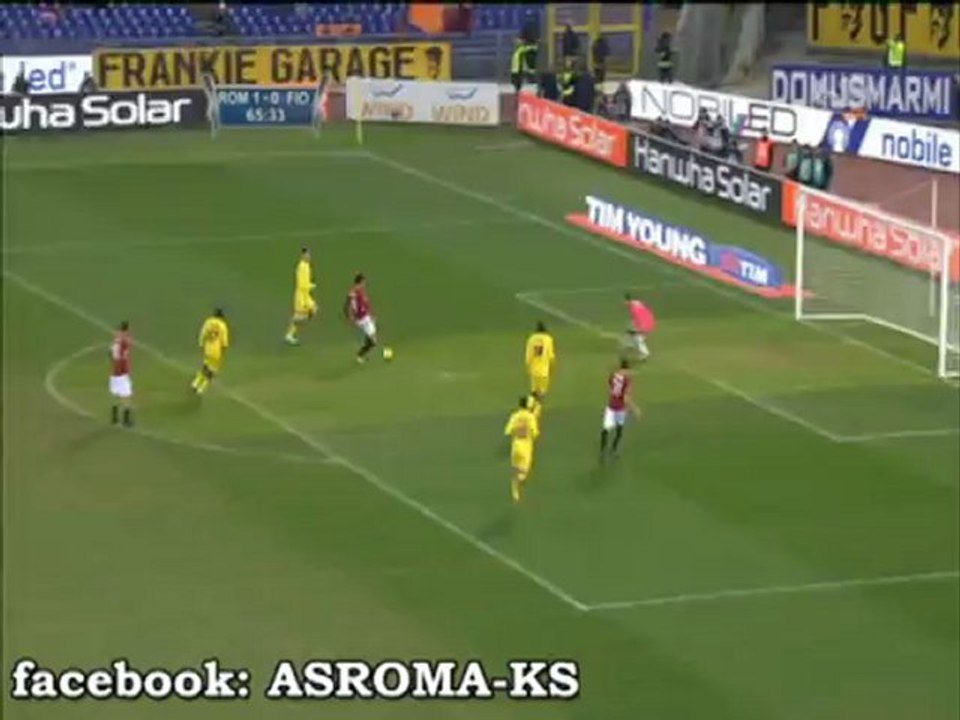 Roma - Fiorentina (2-0 Lamela) Coppa Italia