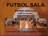 Futbol Sala.Amistoso,Coaña fs y Selección Nacional