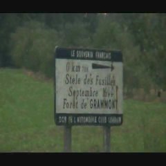Commémoration des fusillers de la foret de Grammont.