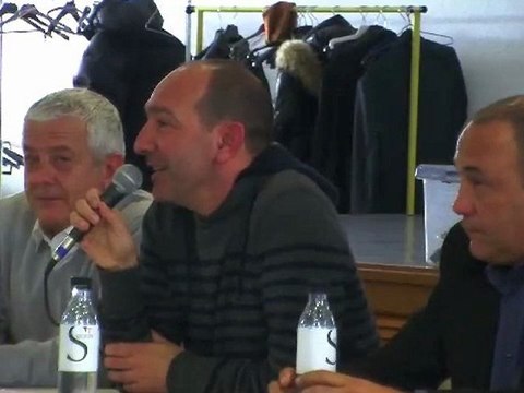 11/01/2012 - Réunion Publique entre le CSB et le SCB - Partie 1/3