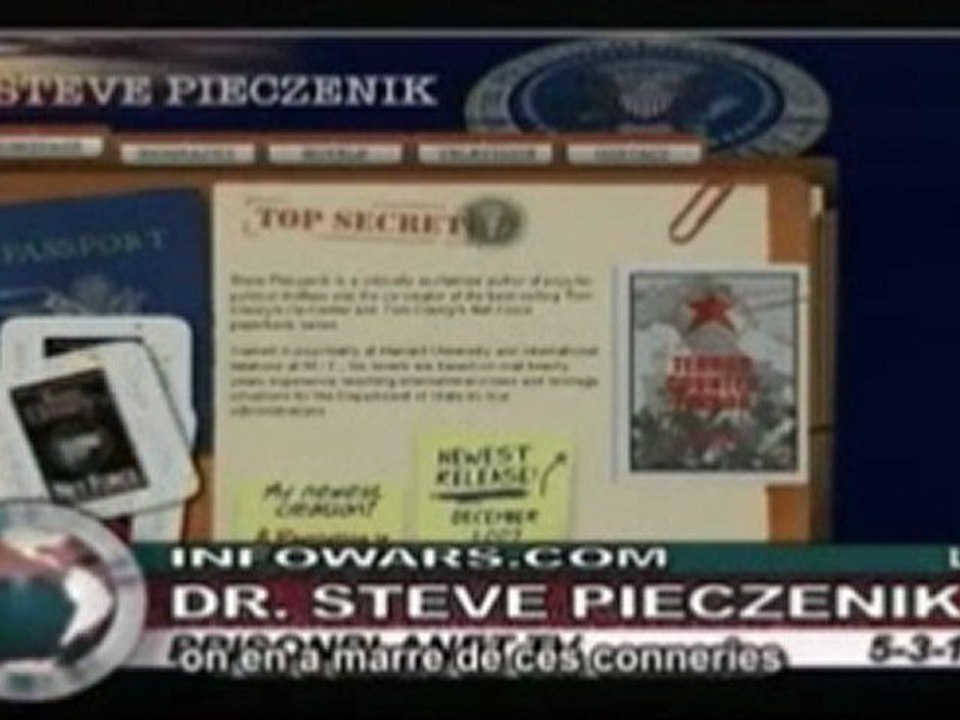 Interview de Steve Piecezenik: La Mort de Ben Laden - 3/5/2011 - 2/2 - VOSTFR - Alex Jones