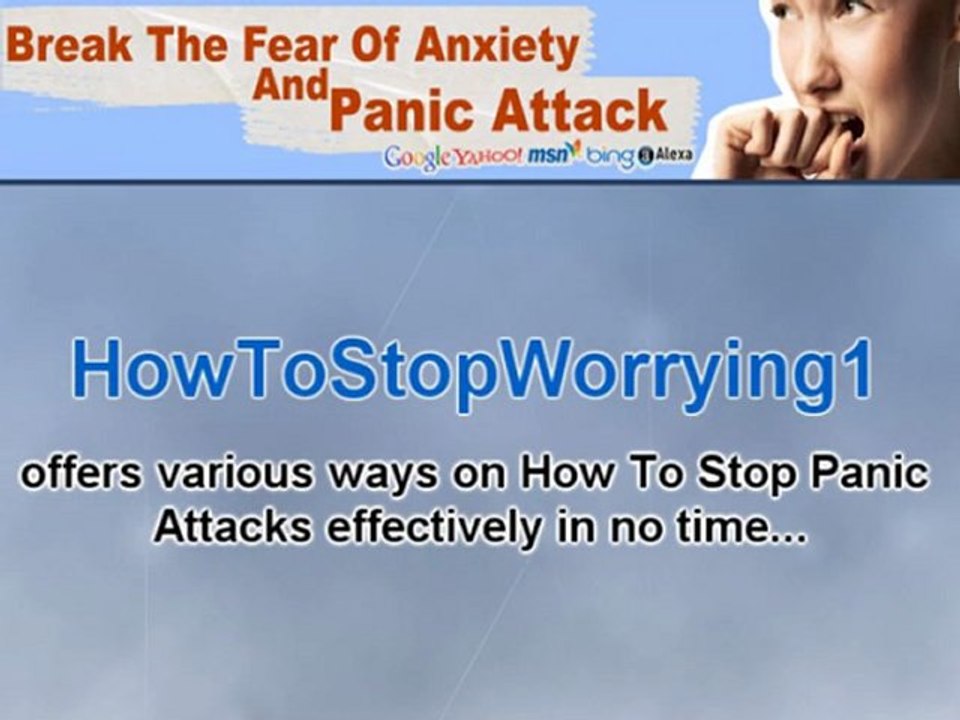 How To Stop Panic Attacks Effectively