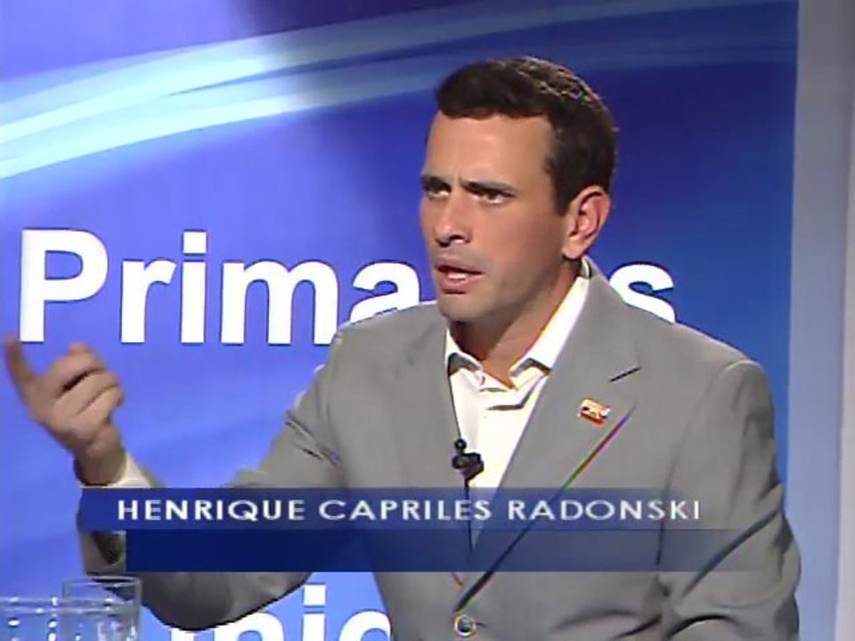 Capriles Radonski en "Rumbo a las Primarias 12F" Parte 2