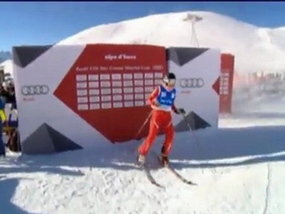 Skicross - Flisar und Luedi siegen