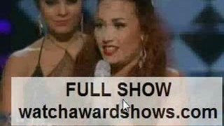 Demi Lovato PCA 2012 acceptance speech