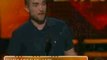 Bald Robert Pattinson Peoples Choice Awards 2012 acceptance speech