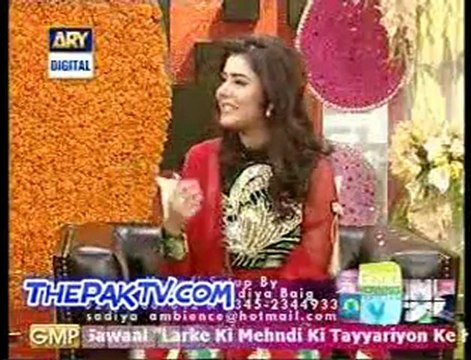 Good Morning Pakistan By Ary Digital - 12th Jan 2012-Part 5