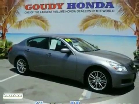 2008 Used Infiniti G35 Los Angeles by Goudy Honda