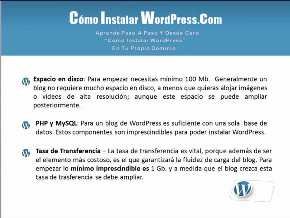 Como Instalar WordPress - Instalar WordPress en el Dominio