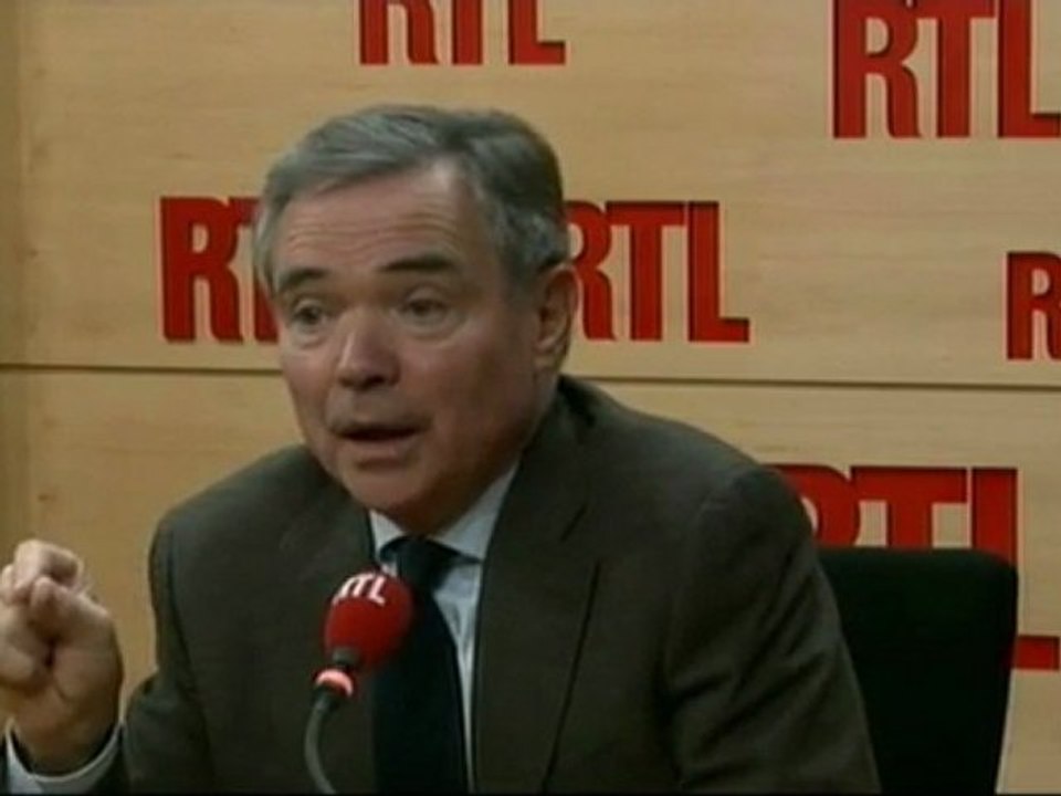 Bernard Accoyer, président UMP de l'Assemblée nationale : "Non, je ne regrette pas le terme de guerre"