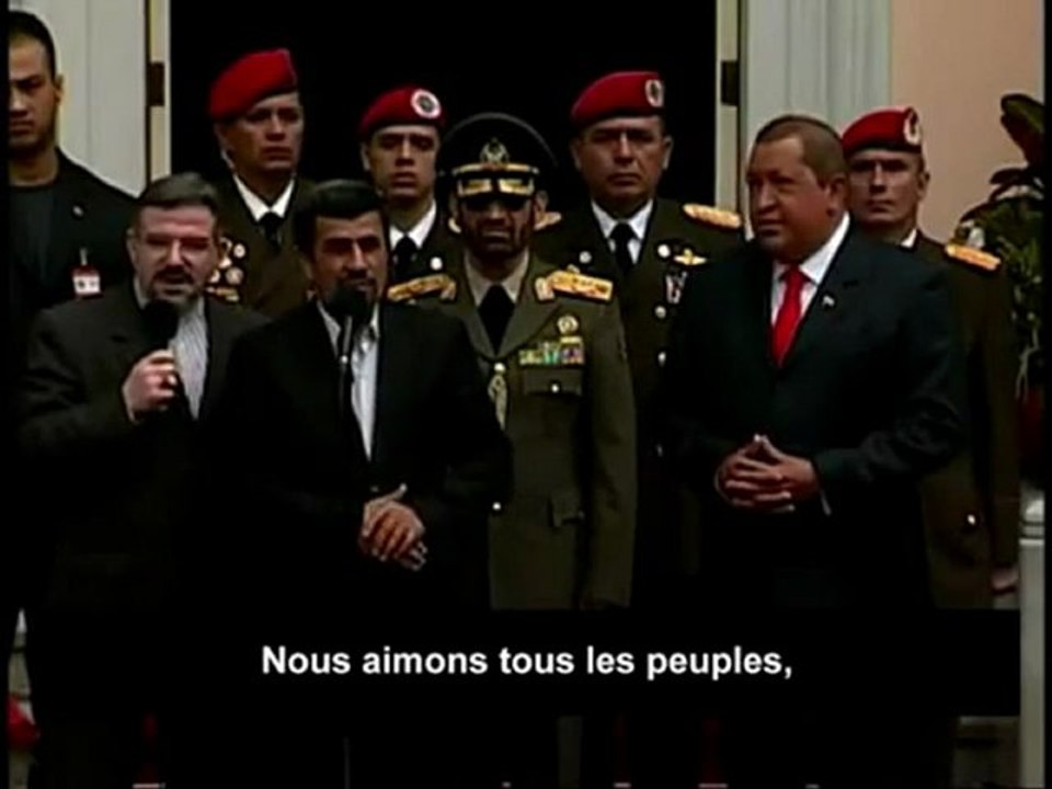 L'AFP en flagrant délit de manipulation sur Chavez et Ahmadinejad !