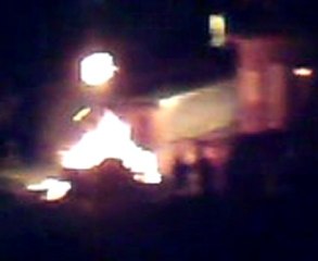 incendio di una casa