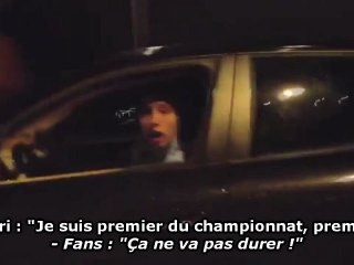 Nasri pris à partie par des fans de Liverpool !