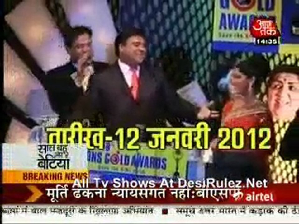 Saas Bahu Aur Betiyan 12th January 2012pt1