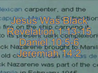 Japhethic Filipinos Worship Black Jesus