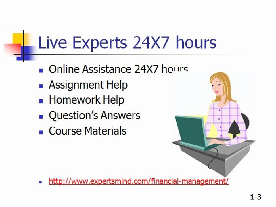 Financial Management Assignment Help, Homework Help, ExpertsMind.com